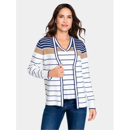 Zdjęcie Olsen Kardigan 11004286 Kolorowy Regular Fit