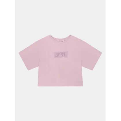 Zdjęcie DKNY T-Shirt D35T02 S Różowy Regular Fit