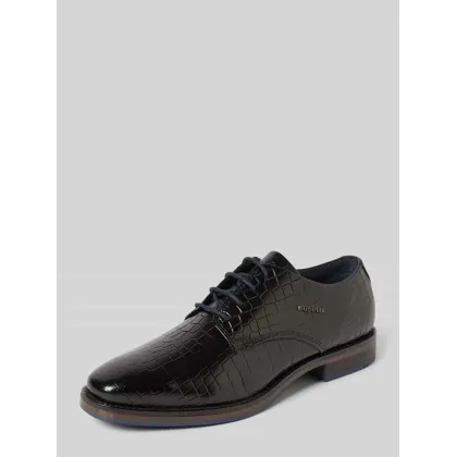 Zdjęcie Buty sznurowane z detalem z logo