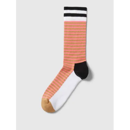 Zdjęcie Skarpety z detalami w kontrastowym kolorze