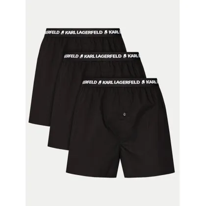 Zdjęcie KARL LAGERFELD Komplet 3 par bokserek 221M2134 Czarny