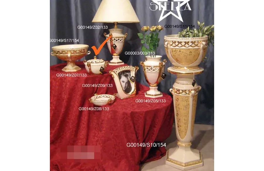 obrazek 1 Dekoracyjne pudełko z ceramiki