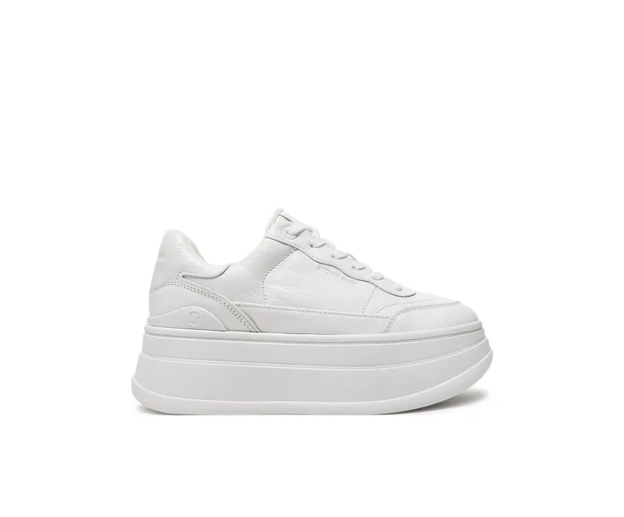 obrazek 1 MICHAEL Michael Kors Sneakersy Hayes Lace Up 43R5HAFS3L Biały