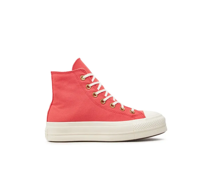 obrazek 1 Converse Trampki Chuck Taylor All Star Lift Platform Canvas A09914C Różowy
