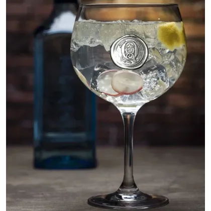 Zdjęcie Fantastyczny zdobiony kieliszek do ginu 620 ml
