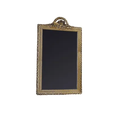 Picture SISSI luxury mirror - patinated gold - Collecion Alexandra