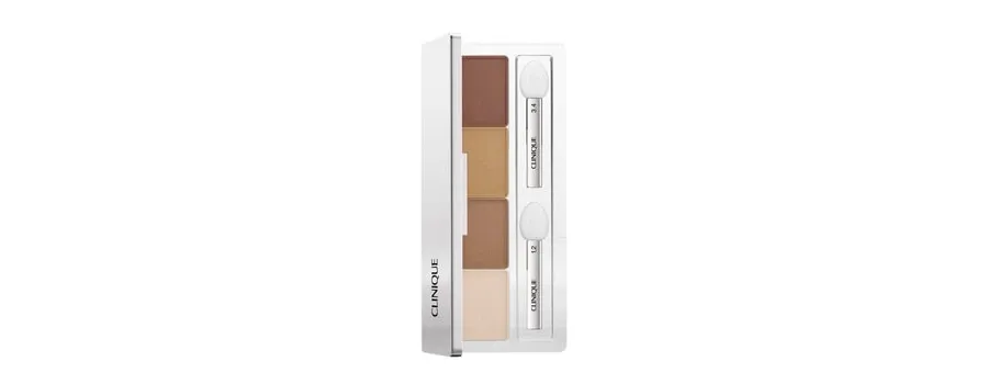 obrazek 1 CLINIQUE All About Shadow Quad Paleta cieni do powiek 2.2 g Teddy Bear