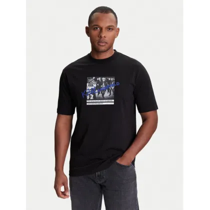 Zdjęcie KARL LAGERFELD T-Shirt 755143 553225 Czarny Regular Fit