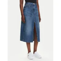 Zdjęcie Tommy Jeans Spódnica jeansowa Claire DW0DW21070 Granatowy Regular Fit