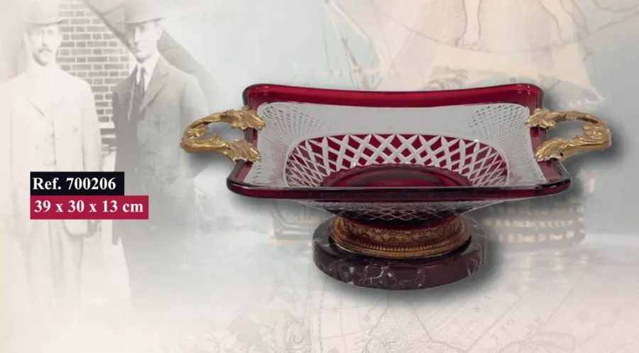 picture 1 Desk Adornment Lake Palace with Crystal Bowl