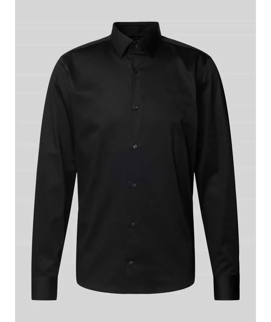 obrazek 1 Koszula biznesowa o kroju slim fit z kołnierzykiem typu kent model ‘Pit’