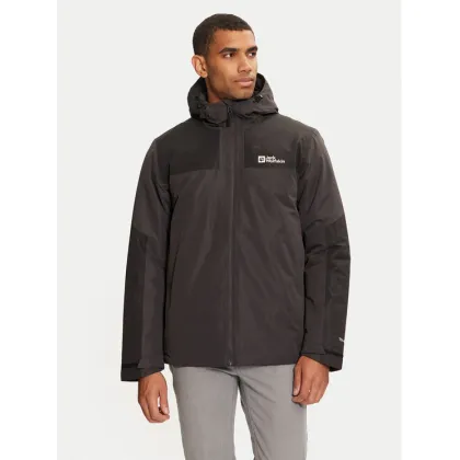 Zdjęcie Jack Wolfskin Kurtka outdoor Jasper Ins A61872 Czarny Regular Fit