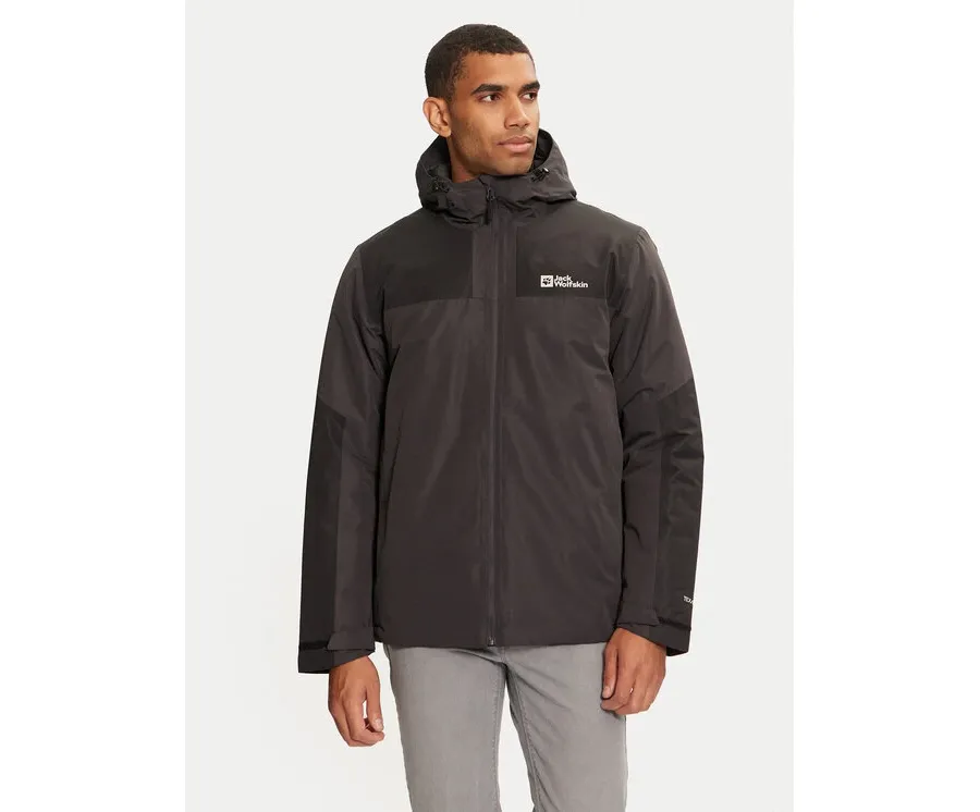 obrazek 1 Jack Wolfskin Kurtka outdoor Jasper Ins A61872 Czarny Regular Fit