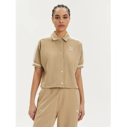 Zdjęcie Puma Bluza T7 For The Fanbase 624343 Beżowy Relaxed Fit