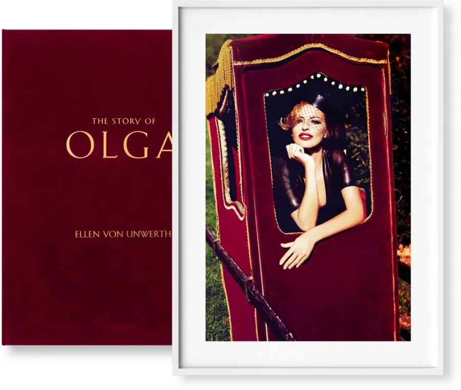 obrazek 1 Książka Ellen von Unwerth. The Story of Olga, Art Edition No. 126–250 ‘Widow’ - Taschen