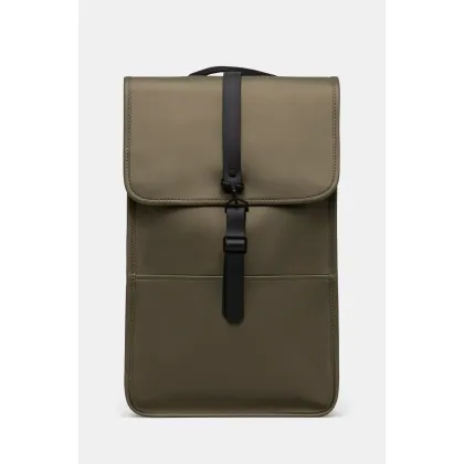 Zdjęcie Rains plecak Backpack W3 kolor zielony duży gładki 13000