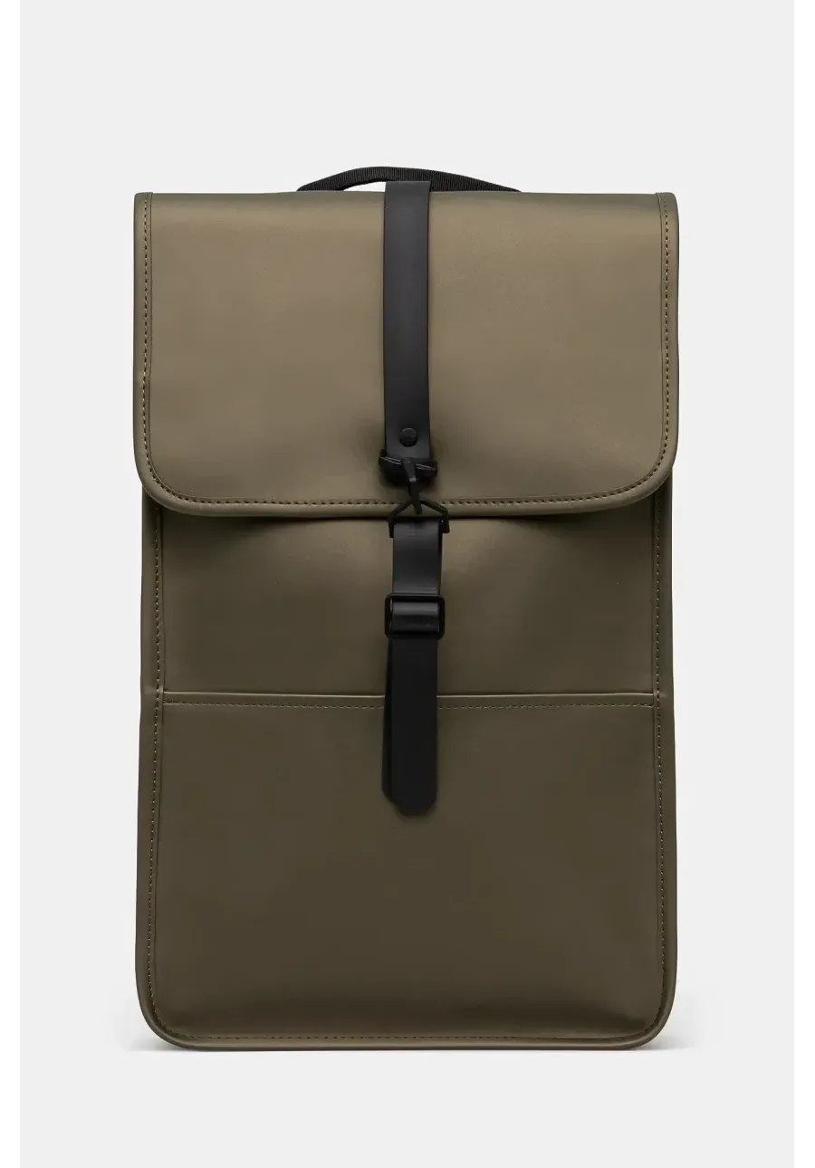 obrazek 1 Rains plecak Backpack W3 kolor zielony duży gładki 13000