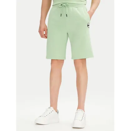 Zdjęcie KARL LAGERFELD Szorty sportowe 705014 552900 Zielony Regular Fit