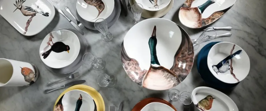 obrazek 2 Duża misa z malunkiem kaczki - Virginia Casa