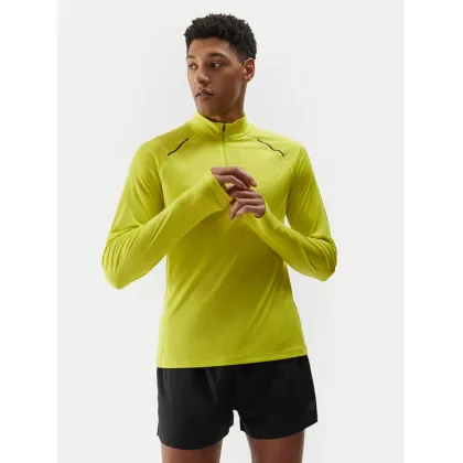 Zdjęcie 4F Koszulka techniczna 4FWSS24TFLOM240 Zielony Regular Fit