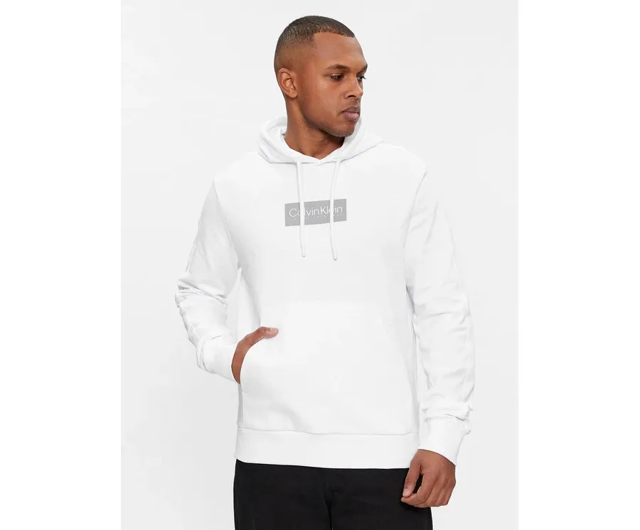 obrazek 1 Calvin Klein Bluza Raised K10K112250 Biały Regular Fit