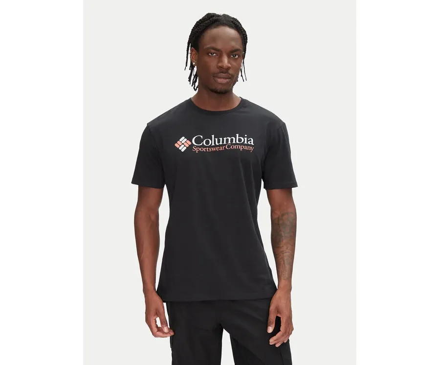 obrazek 1 Columbia T-Shirt Csc Basic Logo™ 1680053 Czarny Regular Fit