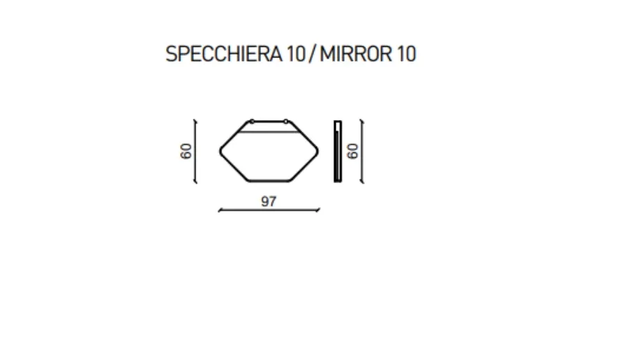 obrazek 2 Ekskluzywne, wyjątkowe lustro z Włoch - Ulivi Salotti