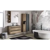 Zdjęcie Wyszukany zestaw mebli włoskich do minimalistycznej łazienki