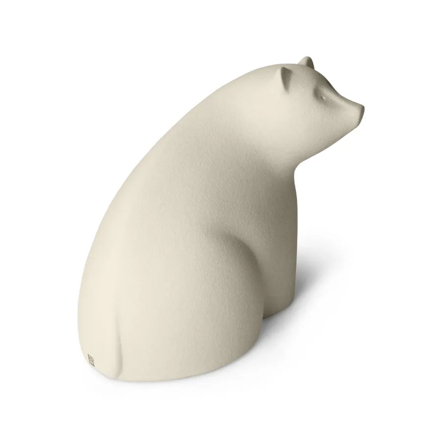 obrazek 11 Włoska figurka niedźwiedzia polarnego 22x16x19 cm