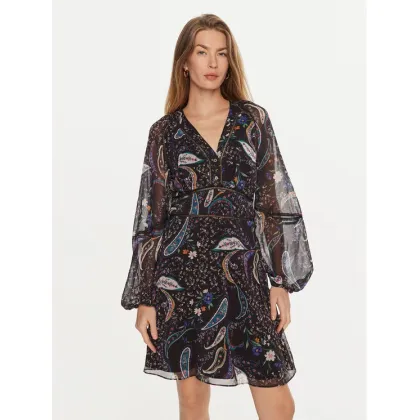 Zdjęcie Guess Sukienka codzienna Yvette W4BK29 WDW82 Czarny Regular Fit