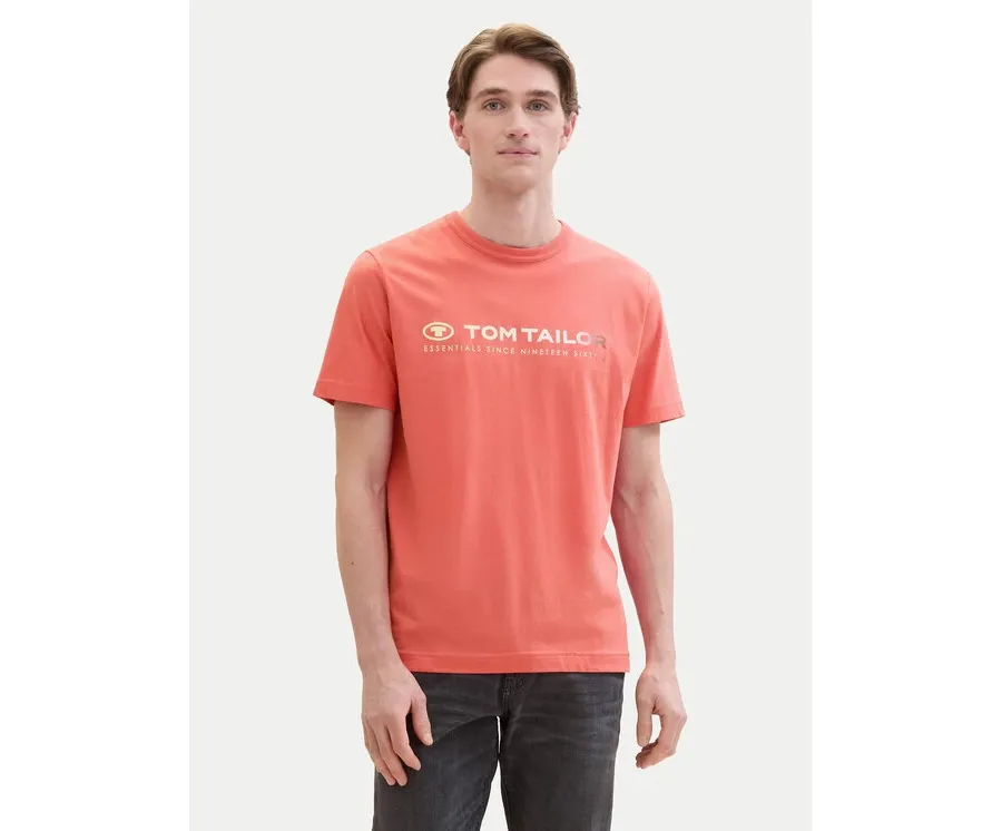 obrazek 1 Tom Tailor T-Shirt 1041855 Czerwony Regular Fit