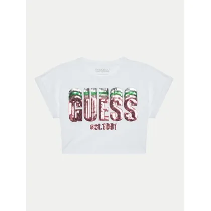 Zdjęcie Guess T-Shirt J5RI10 K8HM4 Biały Regular Fit