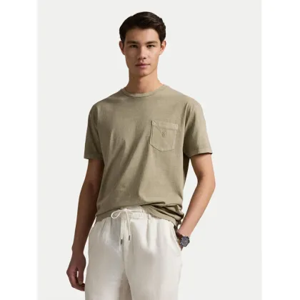 Zdjęcie Polo Ralph Lauren T-Shirt 710969628006 Khaki Custom Slim Fit