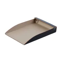 Picture Leather document tray A4 32х23хH4 cm, chocolate color