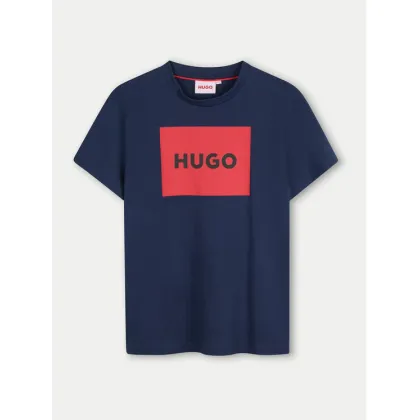 Zdjęcie HUGO T-Shirt G00334 S Granatowy Regular Fit