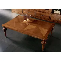 Picture Italian classic rectangular coffee table for unique interiors - Cantiero