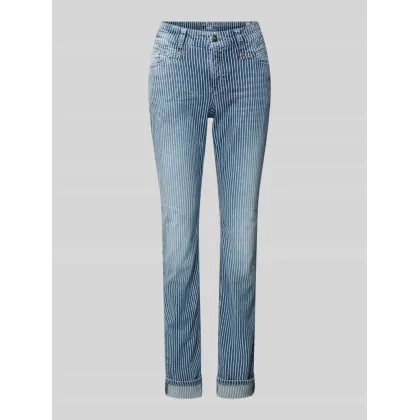 Zdjęcie Jeansy o kroju slim fit z wpuszczanymi kieszeniami