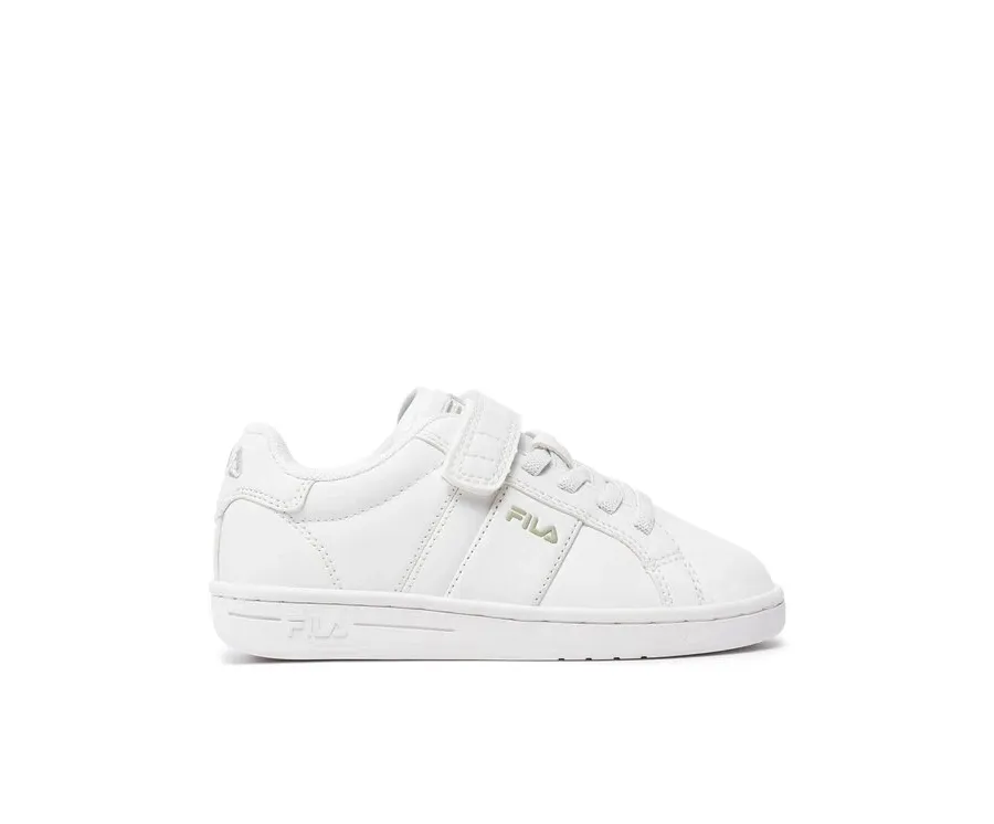 obrazek 1 Fila Sneakersy Crosscourt Line Velcro Kids FFK0184 Biały