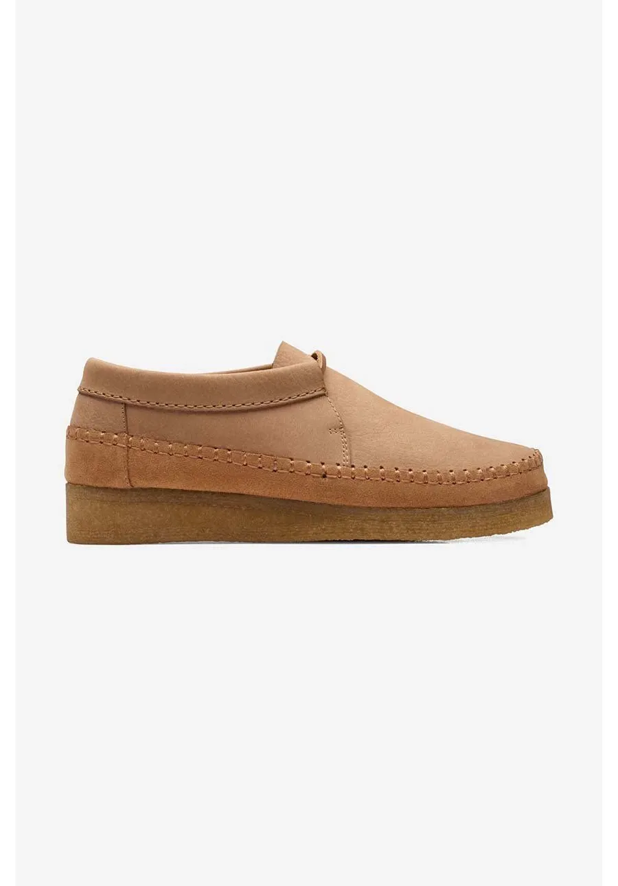 obrazek 1 Clarks Originals półbuty zamszowe Weaver kolor brązowy 26172544