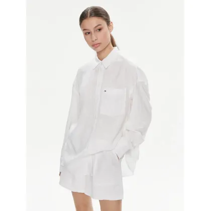 Zdjęcie Tommy Jeans Koszula DW0DW17987 Biały Relaxed Fit