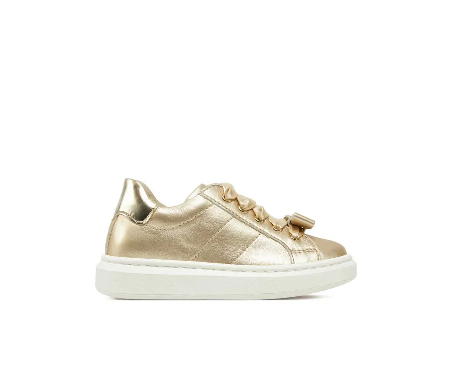 obrazek 1 Calvin Klein Jeans Półbuty Sneaker Bassa Allacciata V1A9-83044-0220 Złoty