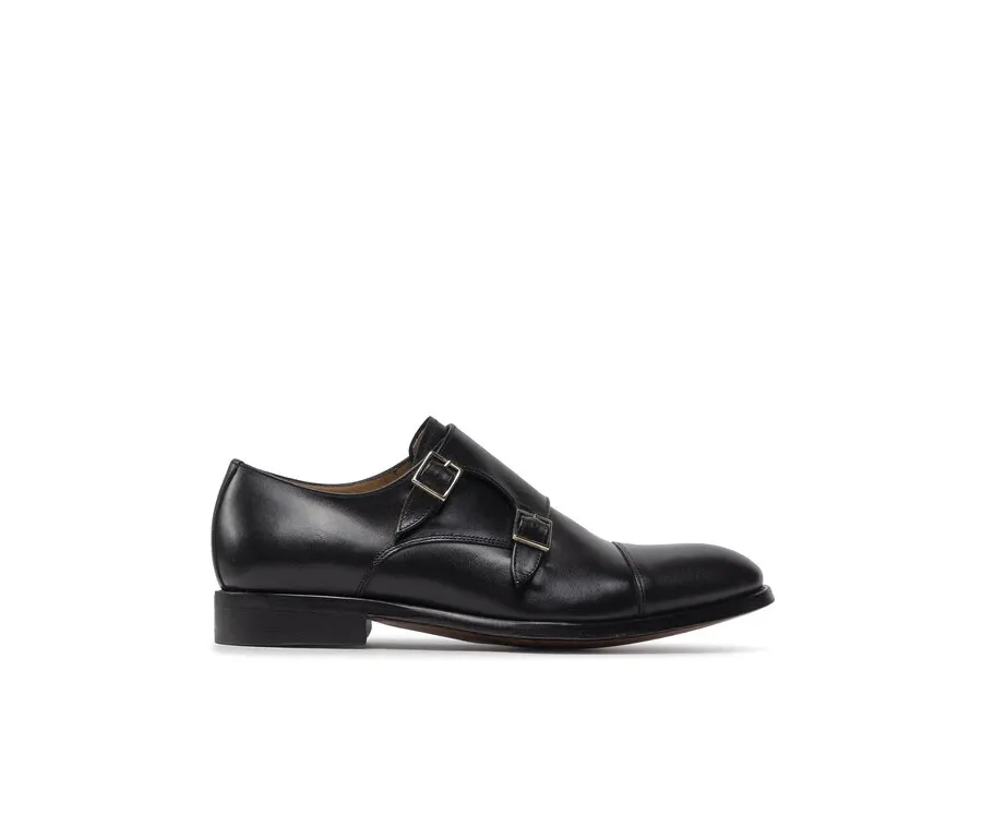 obrazek 1 Lord Premium Półbuty Double Monks 5502 Czarny