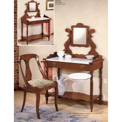 Zdjęcie Wyjątkowa, włoska toaletka z ceramiką - Fratelli Mirandola