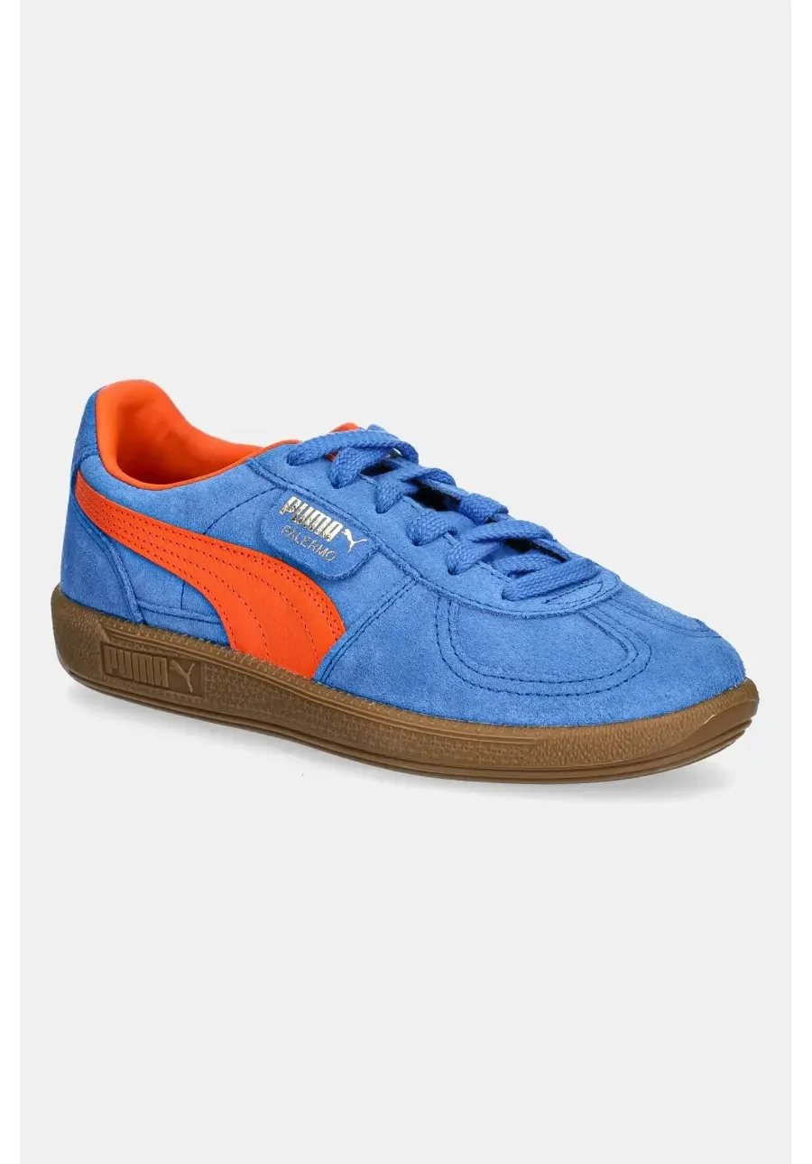 obrazek 1 Puma sneakersy zamszowe Palermo Cobalt Glaze kolor niebieski 396463