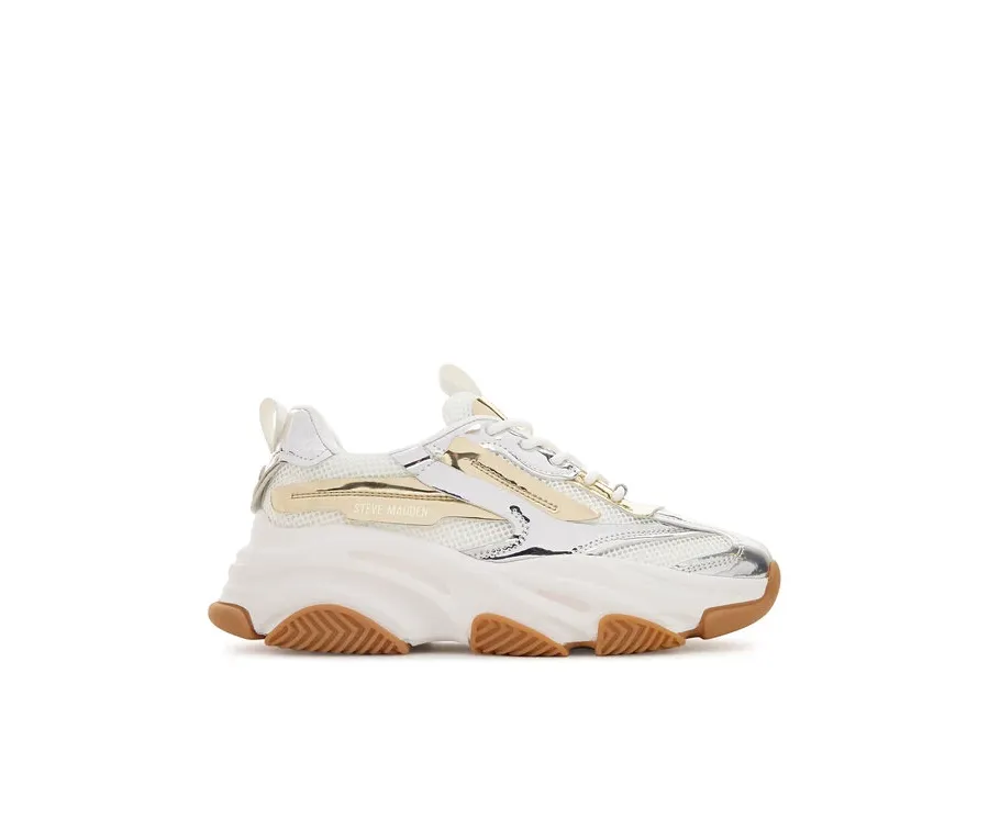 obrazek 1 Steve Madden Sneakersy Possession-E SM19000033 Srebrny