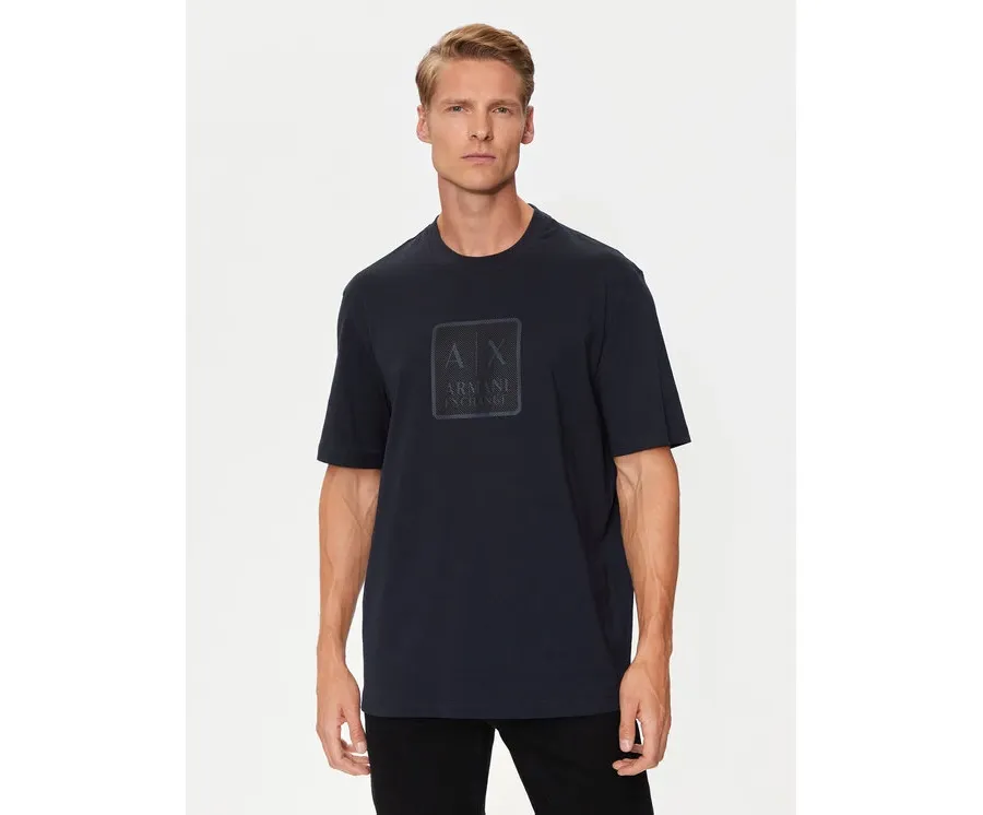 obrazek 1 Armani Exchange T-Shirt 6DZTHB ZJ9JZ 1510 Granatowy Regular Fit