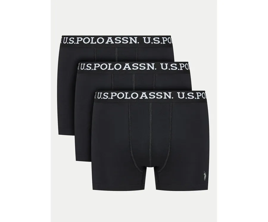 obrazek 1 U.S. Polo Assn. Komplet 3 par bokserek MUP3438 Czarny