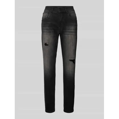Zdjęcie Jeansy o kroju slim fit z 5 kieszeniami model ‘BOYFRIEND’