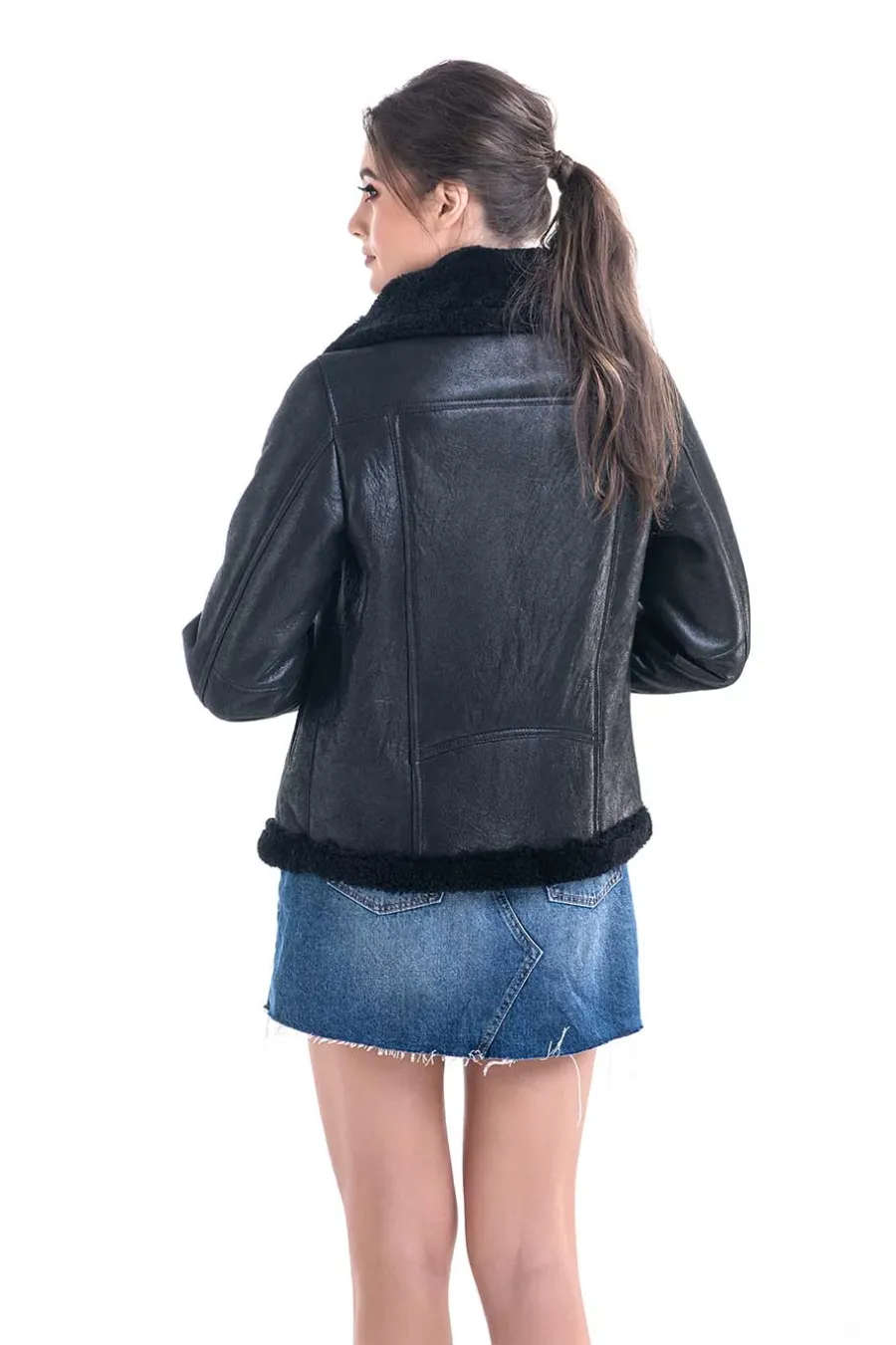 picture 3 Fashionable merino sheepskin jacket - A&A Vesa