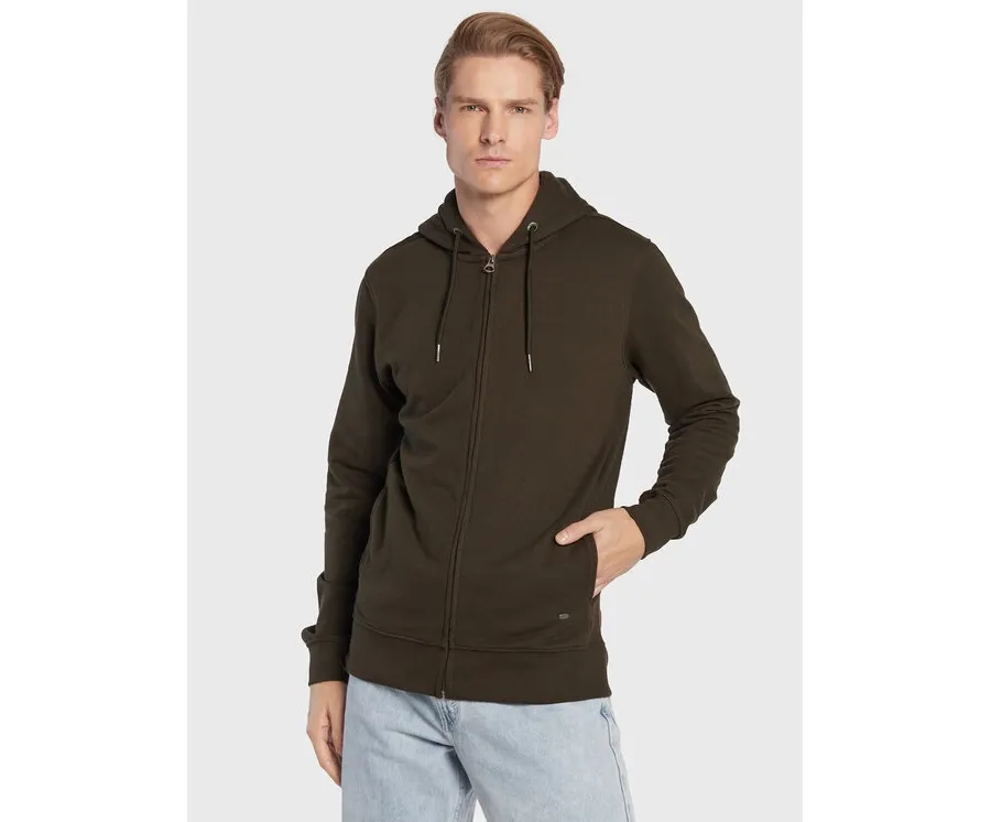obrazek 1 Petrol Industries Bluza M-NOOS-SWH004 Zielony Regular Fit